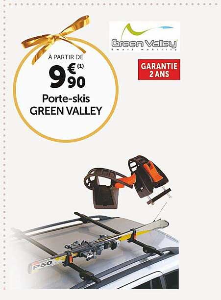 porte-skis green valley