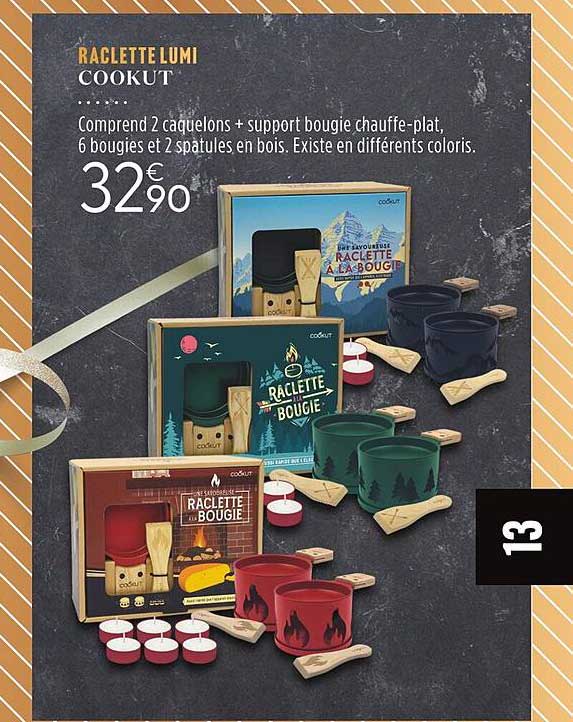 raclette lumi cookut
