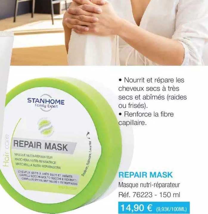 repair mask masque nutri-réparateur