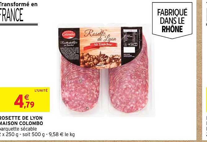 Rosette De Lyon Maison Colombo