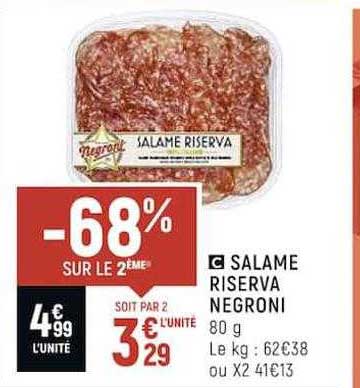 salame riserva negroni