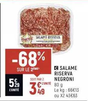 salame riserva negroni