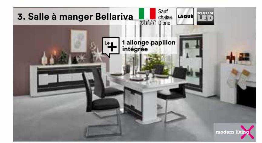 salle à manger bellariva modern living
