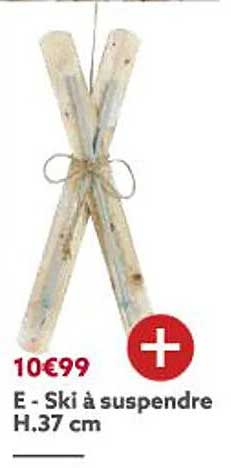 ski à suspendre h.37 cm