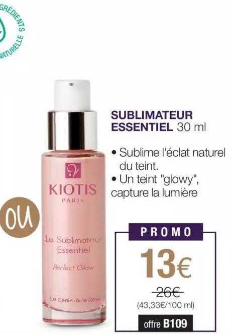sublimateur essentiel kiotis