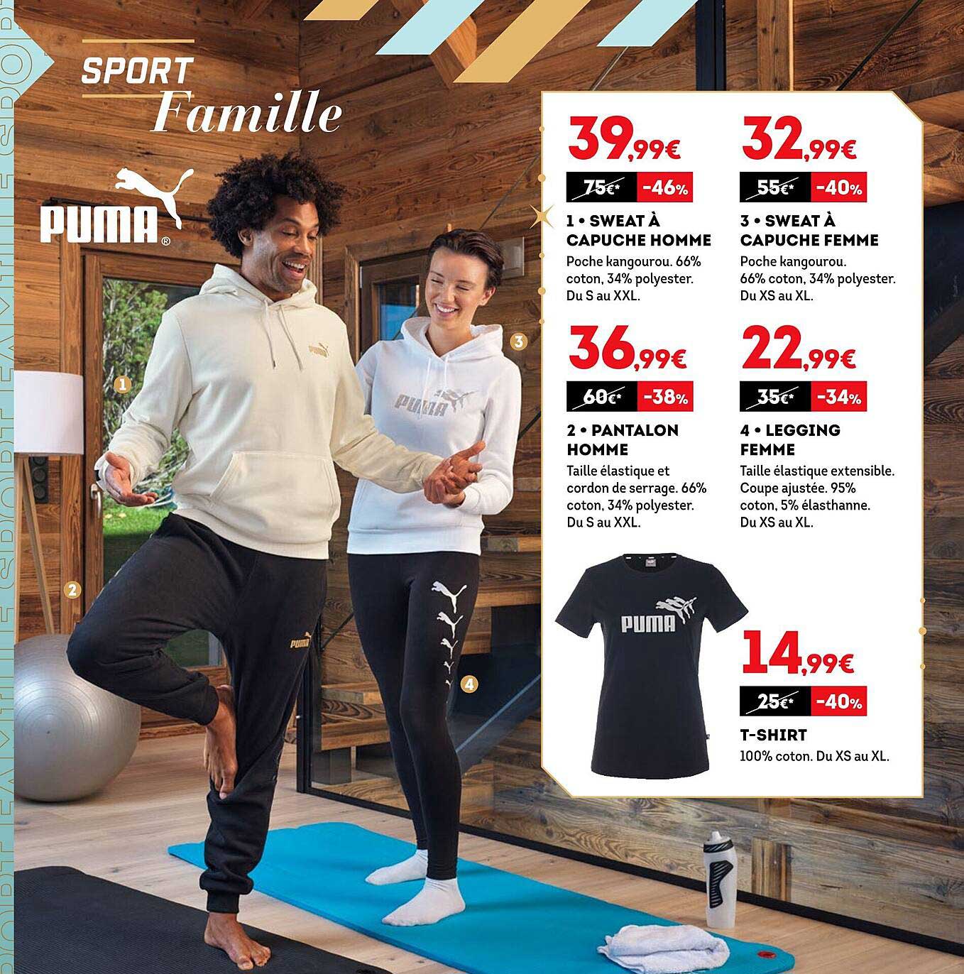 Sweat à Capuche Homme Puma, Sweat à Capuche Femme Puma, Pantalon Homme Puma, Legging Femme Puma, T-shirt Puma