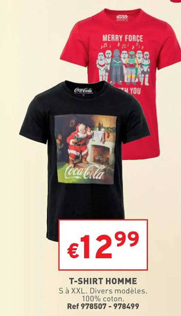 T-shirt Homme S à Xxl