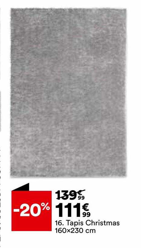 tapis christmas 160 x 230 cm