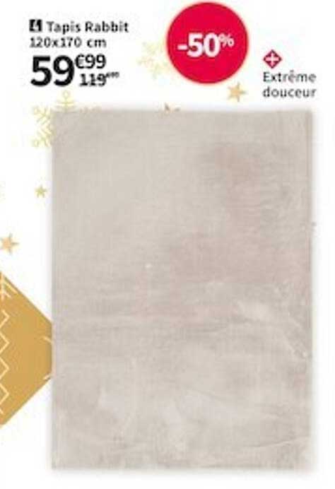 tapis rabbit 120 x 170 cm