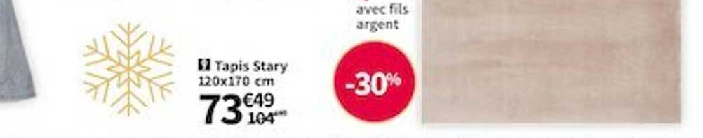 tapis stary 120 x 170 cm