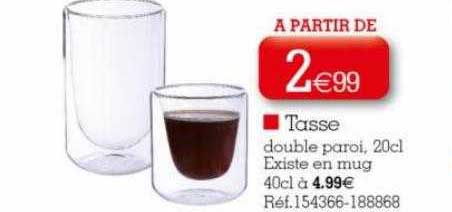 tasse double paroi 20cl