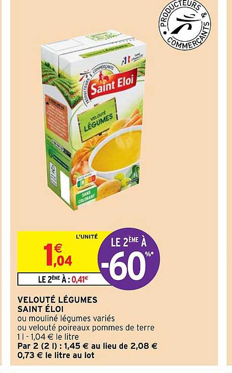 velouté légumes saint éloi