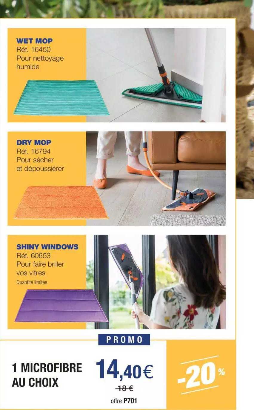 wet mop pour nettoyage humide dry mop pour sécher et dépoussiérer shiny windows pour faire briller vos vitres