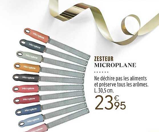 Zesteur Microplane