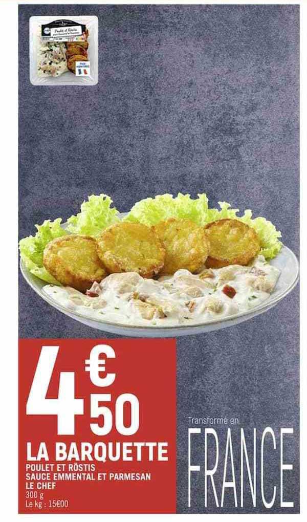 Poulet Et Rôstis Sauce Emmental Et Parmesan Le Chef