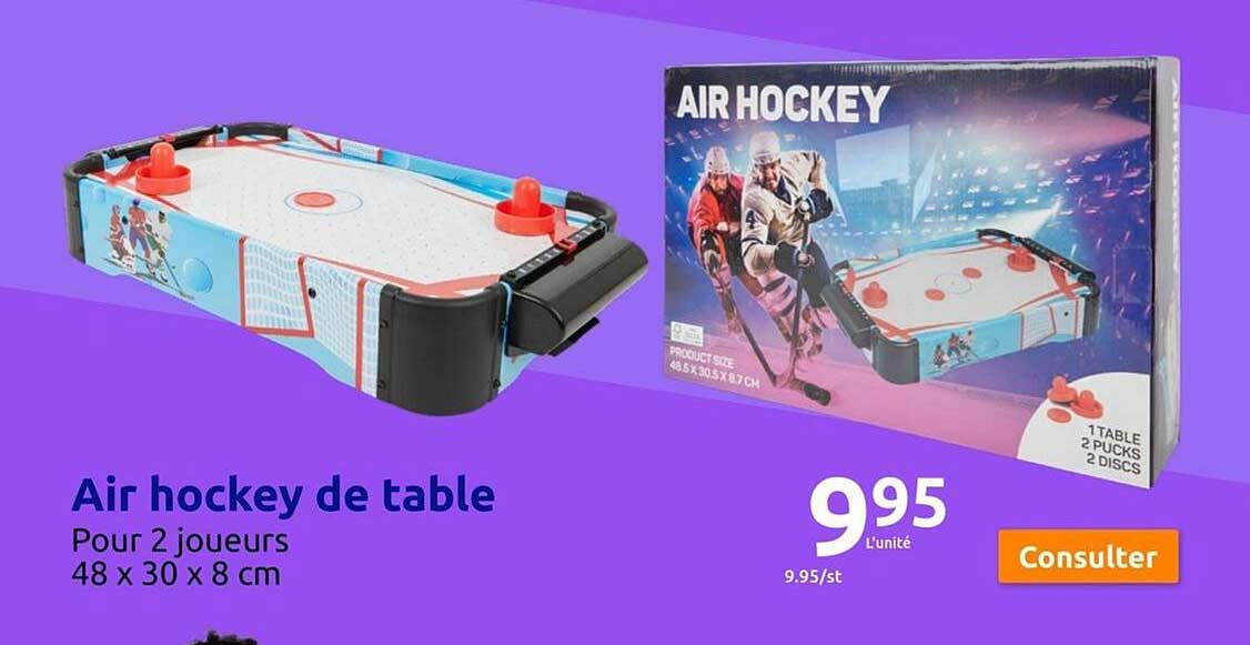 air hockey de table