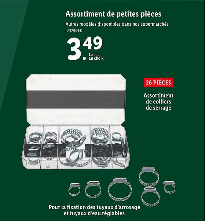 assortiment de petites pièces