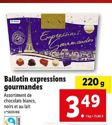 ballottin expressions gourmandes