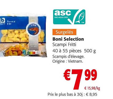 Boni Selection Scampi Fritti