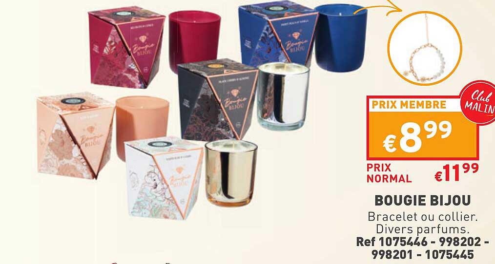 bougie bijou
