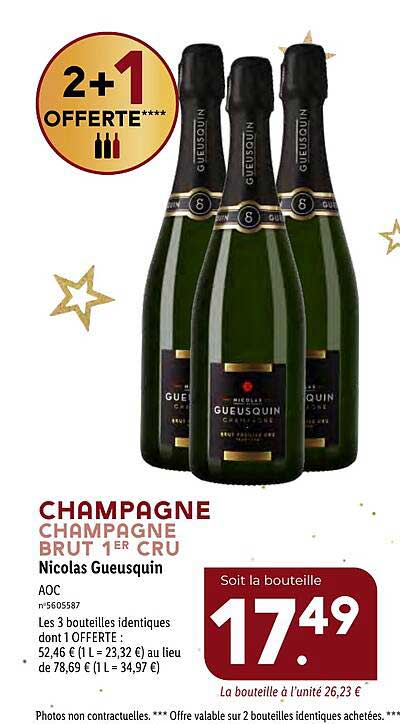 champagne brut 1er cru nicolas gueusquin