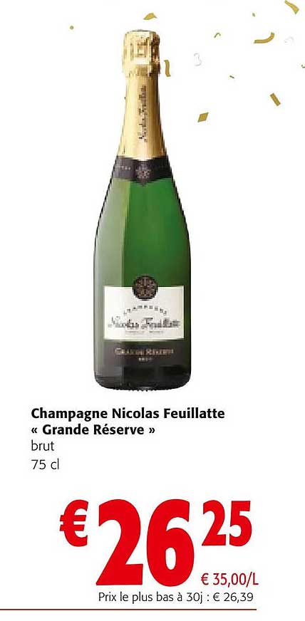 champagne nicolas feuillatte «grande réserve»