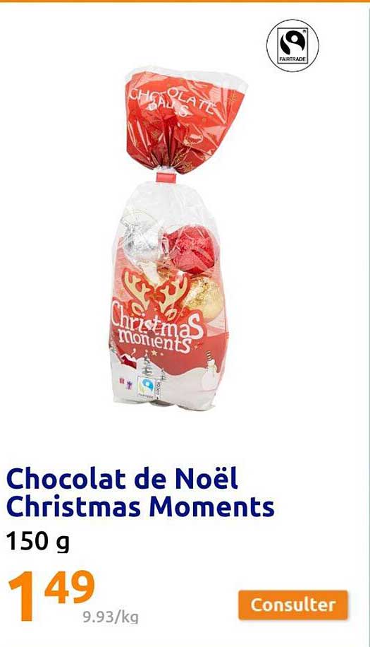 chocolat de noël christmas moments