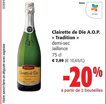 clairette de die a.o.p. « tradition »