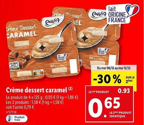 Crème Dessert Caramel