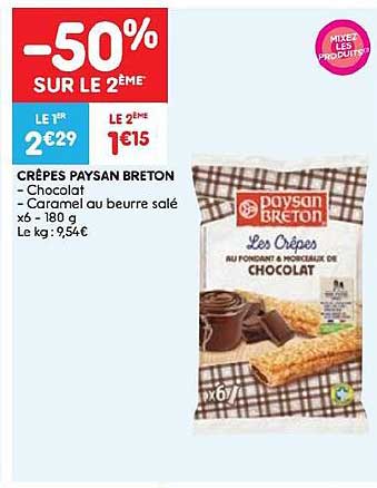 crêpes  paysan  breton
