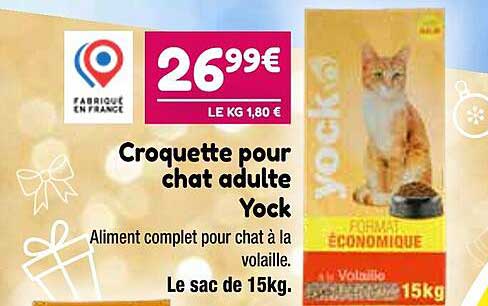 Croquette Pour Chat Adulte Yock