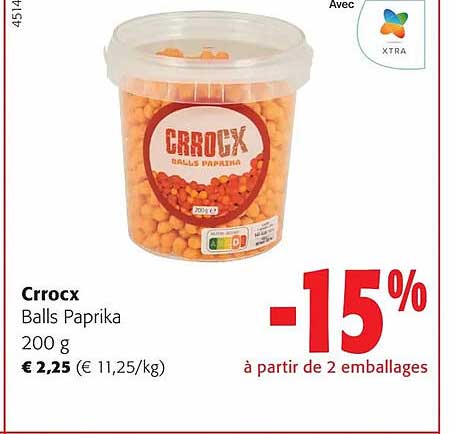 Crrocx Balls Paprika