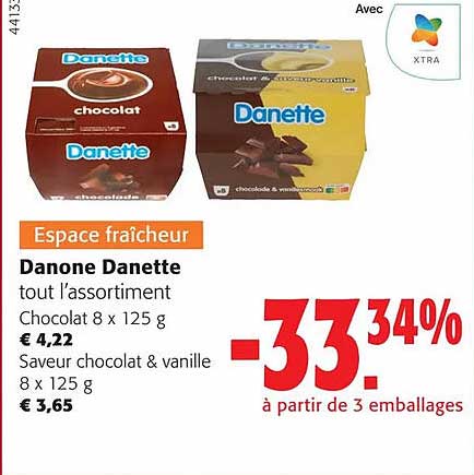 danone danette tout l'assortiment