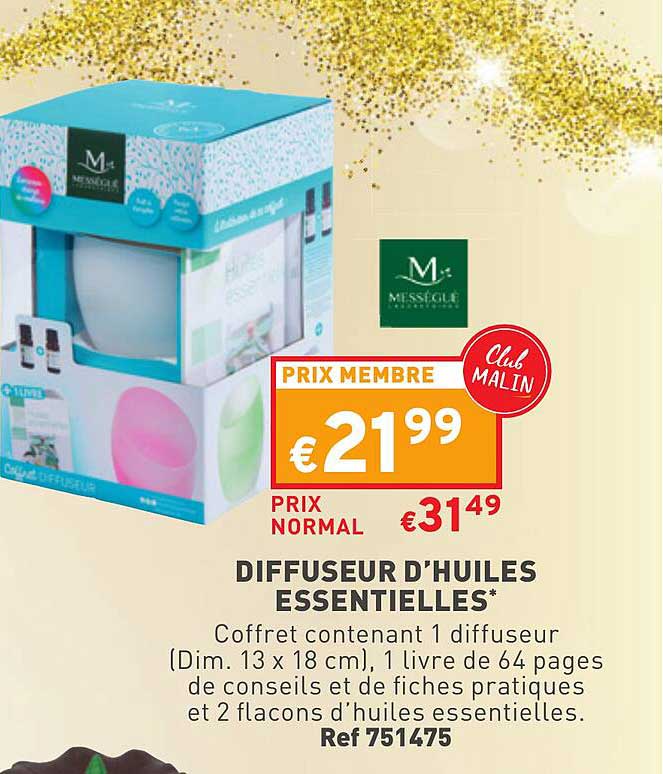diffuseur d'huiles essentielles