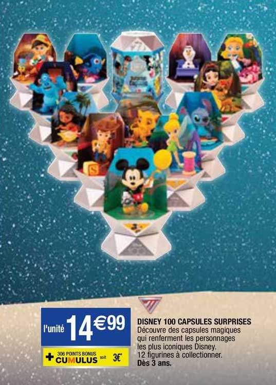 disney 100 capsules surprises