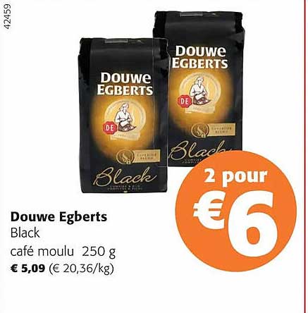 douwe egberts black café moulu