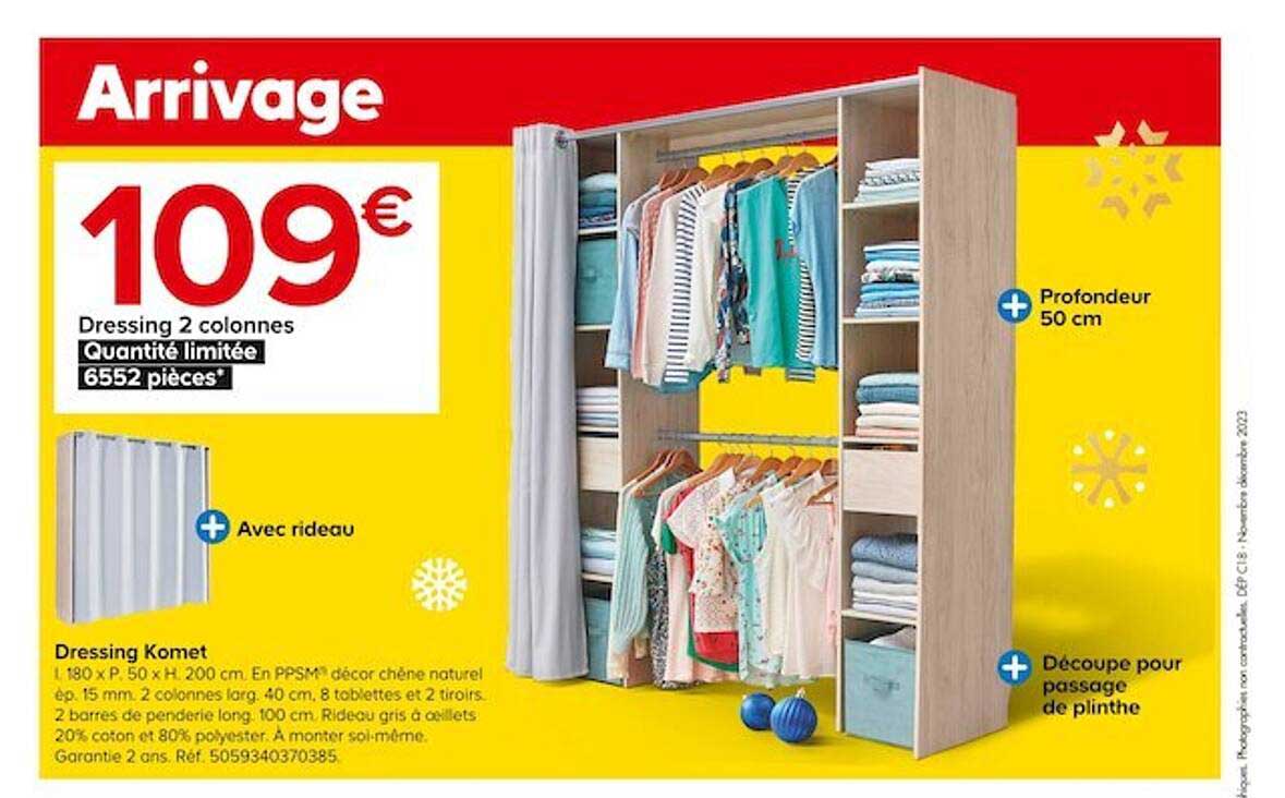 dressing 2 colonnes komet