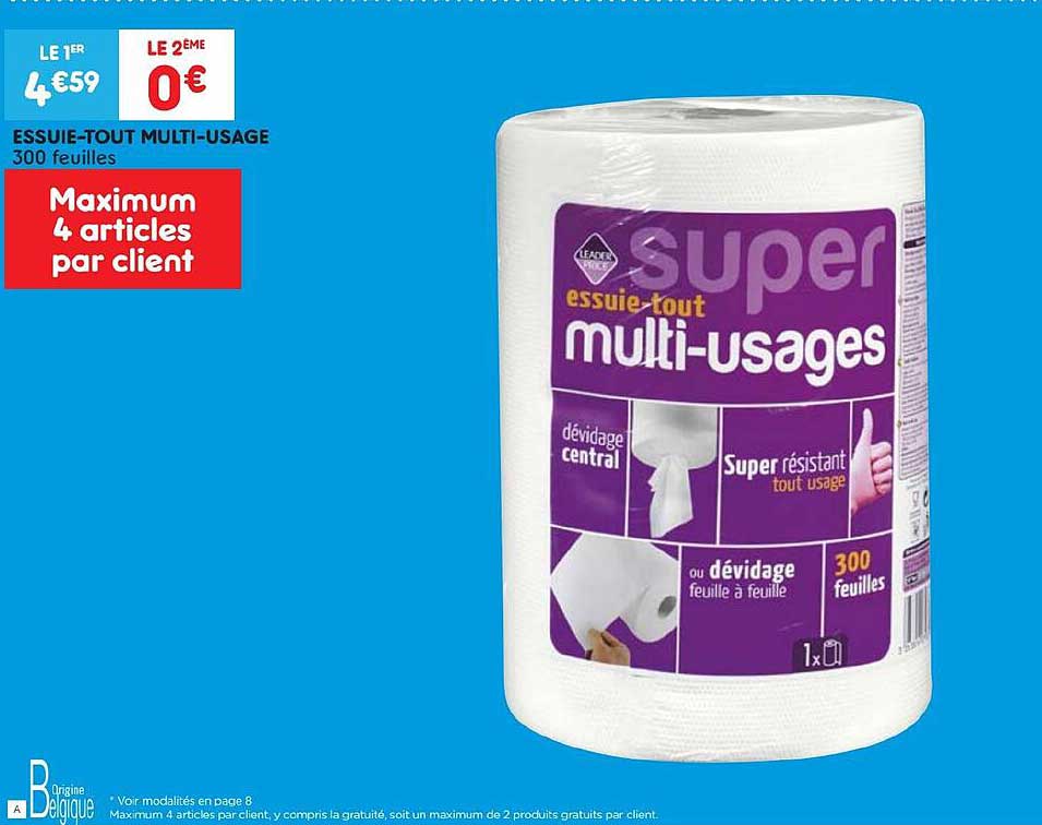 essuie-tout multi-usage