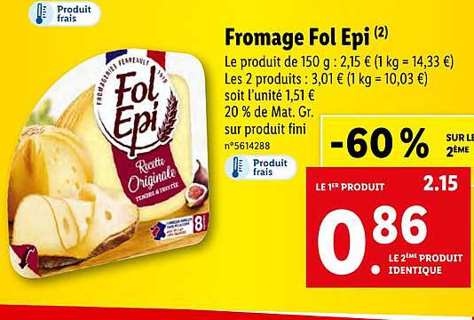 fromage fol epi