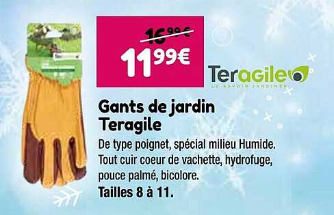 Gants De Jardin Teragile