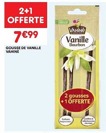 gousse de vanille  vahiné