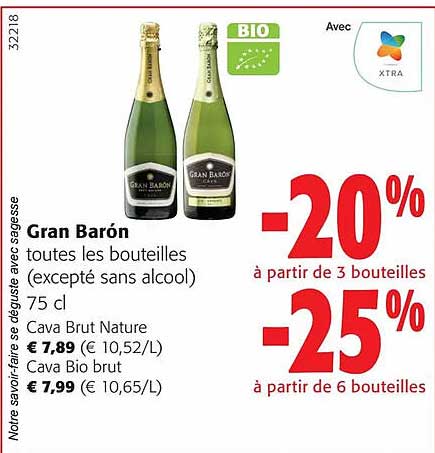 gran barón toutes les bouteilles