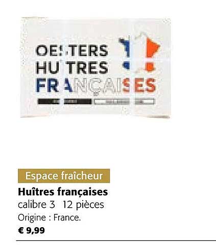huîtres françaises