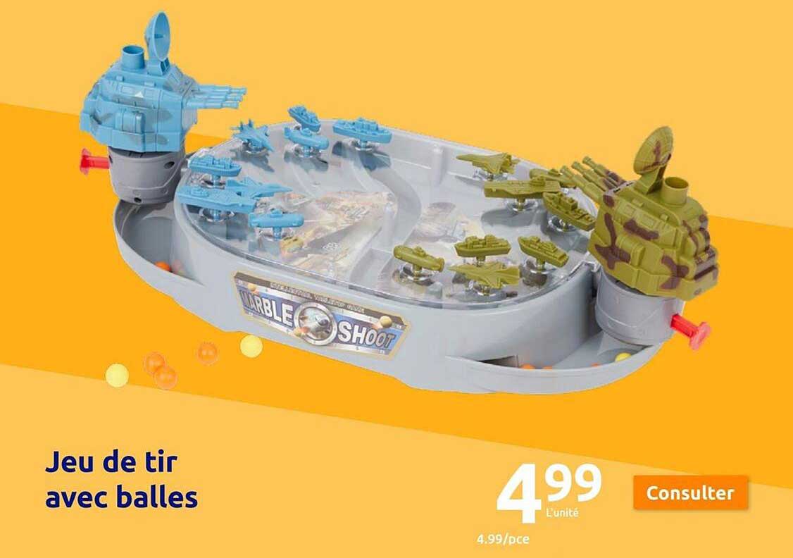 jeu de tir avec balles