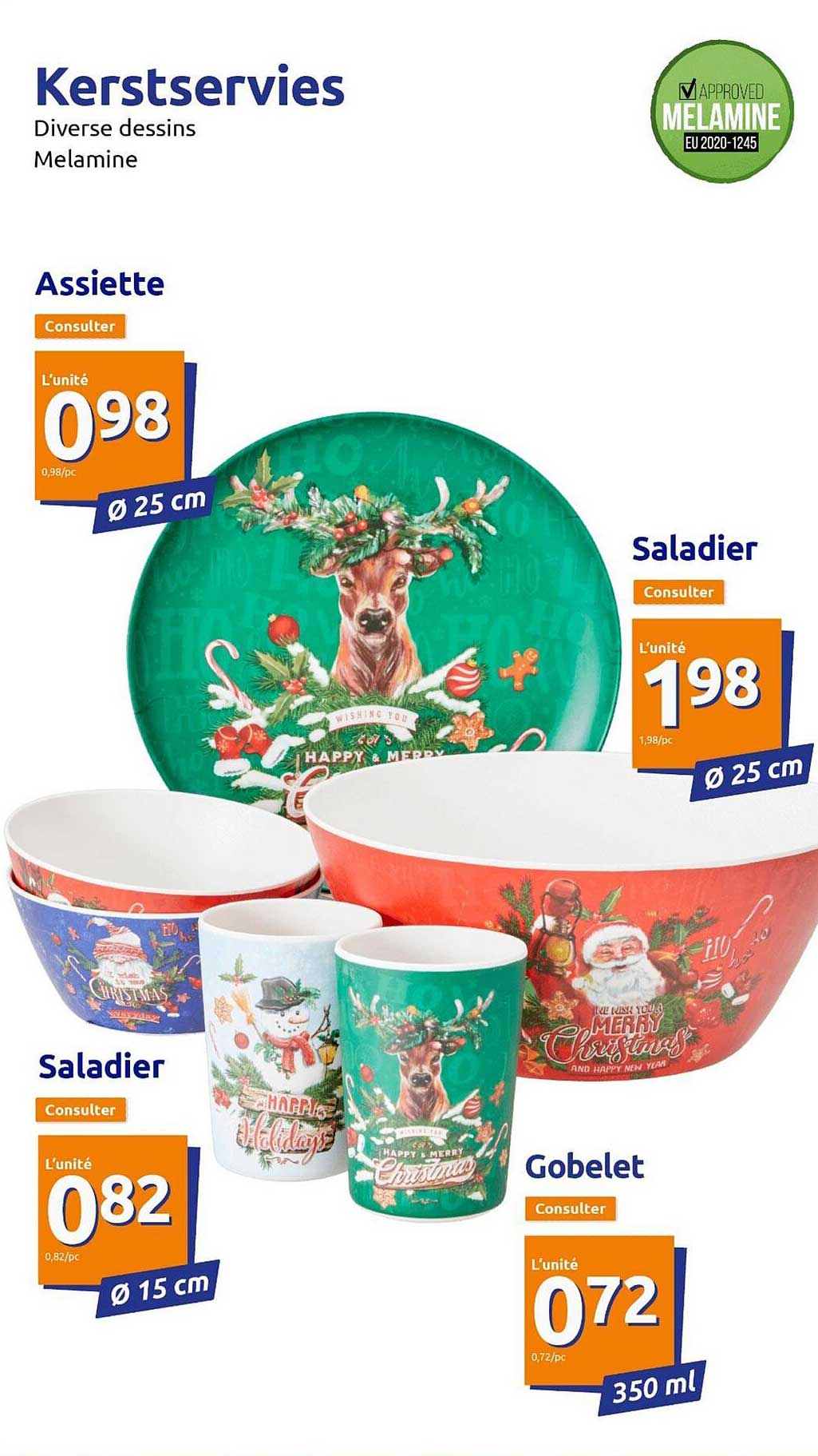 Kerstservies
