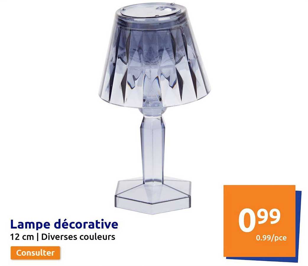 lampe décorative 12 cm