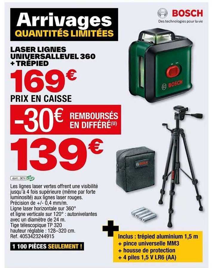 laser lignes universallevel 360 + trépied