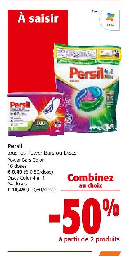 les power bars ou discs persil