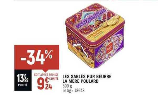les sablés pur beurre la mère poulard
