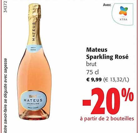mateus sparkling rosé brut